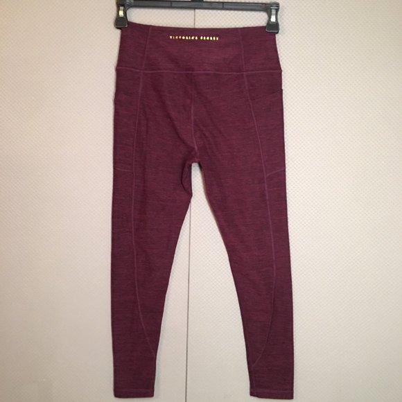 Victorias Secret Studio 7/8 Length Performance Pocket Tights Pants Yoga Size 8 - Picture 4 of 11